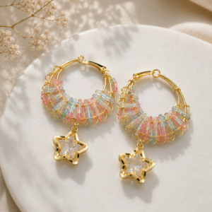 Celestia Star Hoops