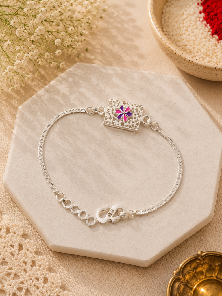 Eternal Bloom Rakhi